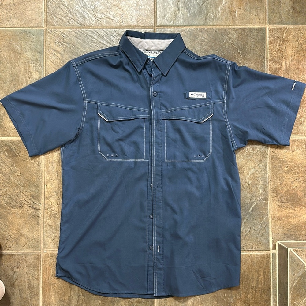 Columbia PFG Performance Fishing Hiking Shirt small NWOT
